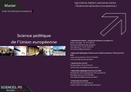 Consulter la plaquette - Sciences Po Grenoble