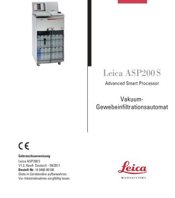 Leica ASP200 S - Leica Biosystems