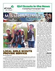 January 2013 - Girl Scouts San Diego