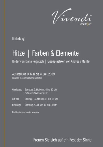 Hitze | Farben & Elemente - Vivendi Lebens-Art