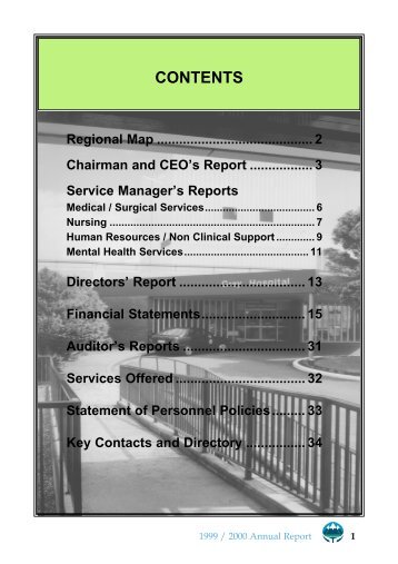 WCDHB Annual Report - West Coast District Health Board