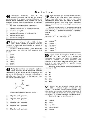 quÃ­mica - Uff