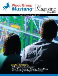 Winter 2012 - Mustang Engineering Inc.