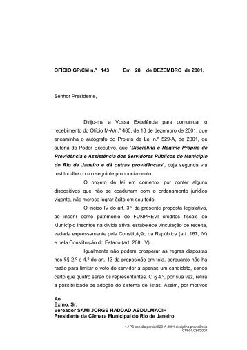 Ao Exmo. Sr. Vereador SAMI JORGE HADDAD ABDULMACIH ...