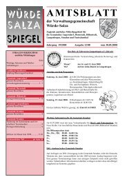 Würde/Salza Spiegel vom 30.05.2008 (2 MB) - Steuden im Saalekreis