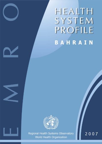 Bahrain : Complete Profile - What is GIS - World Health Organization