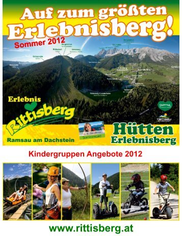 Rittisberg Gruppen und Kinder Folder