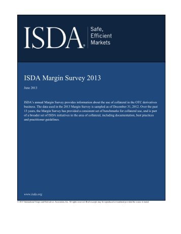 ISDA Margin Survey 2013
