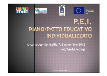 PEI 7 e 8 novembre 2012 - Provincia di Ancona