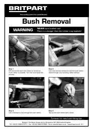 Bush Removal - Paddock Spares