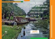 RSPO Manual on Best Management Practices (BMPs) for Existing ...