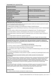 Industrial Biotechnology - Liverpool John Moores University