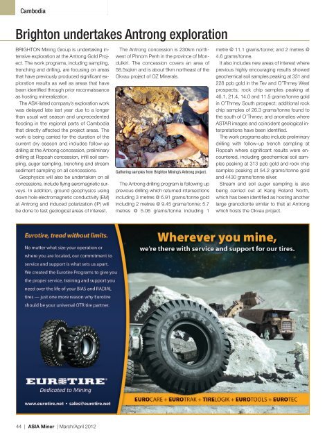 Volume 9 Edition 2 2012 - The ASIA Miner