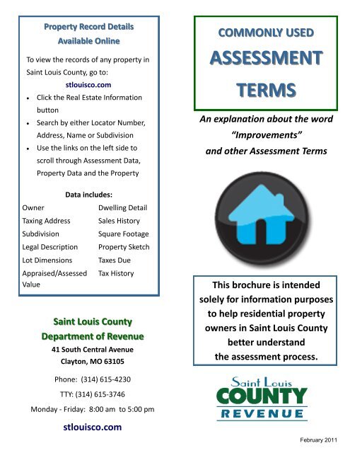Property Records St Louis Mo