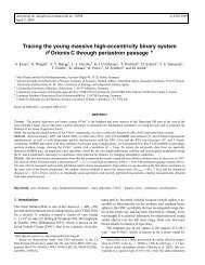 Preprint - Harvard-Smithsonian Center for Astrophysics