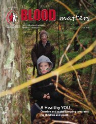 BLOOD matters - SociÃ©tÃ© Canadienne de l'HÃ©mophilie