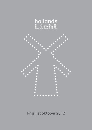 Hollands Licht prijzen 2012