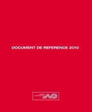 Document de RÃ©fÃ©rence 2010 - Norbert Dentressangle