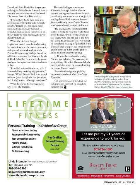 Download - Oregon Jewish Life Magazine