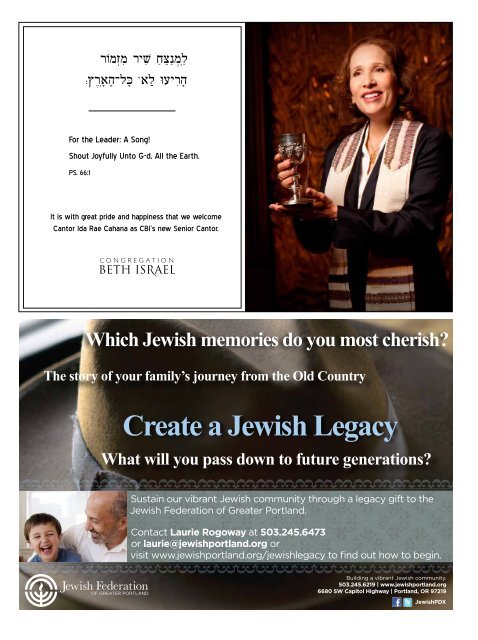 Download - Oregon Jewish Life Magazine