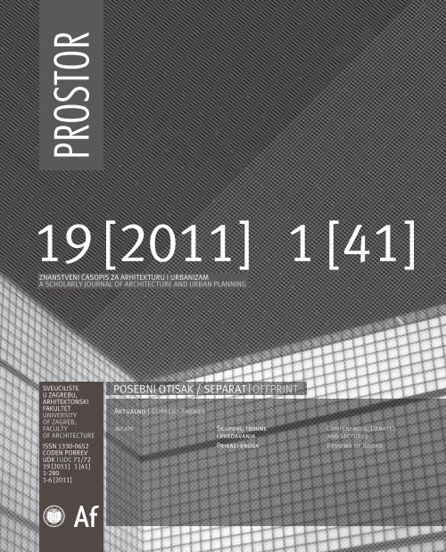 PROSTOR - Virtual Af - Arhitektonski fakultet