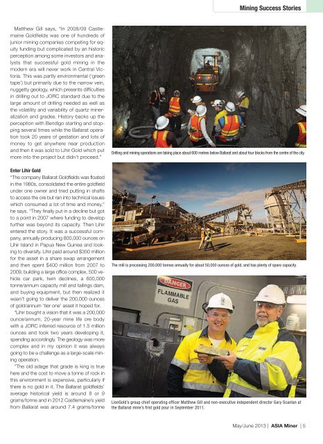 May/June 2013 - The ASIA Miner