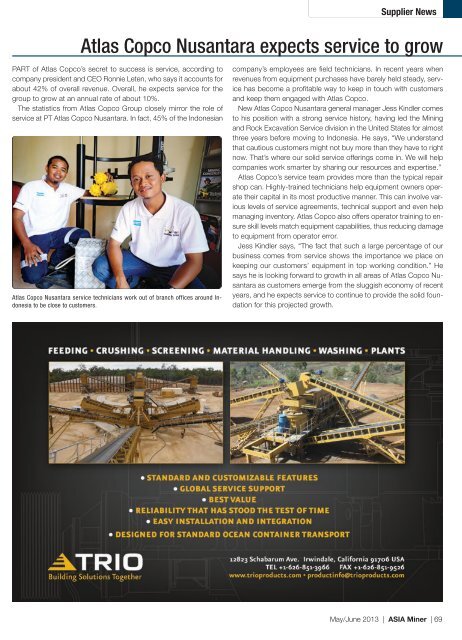 May/June 2013 - The ASIA Miner