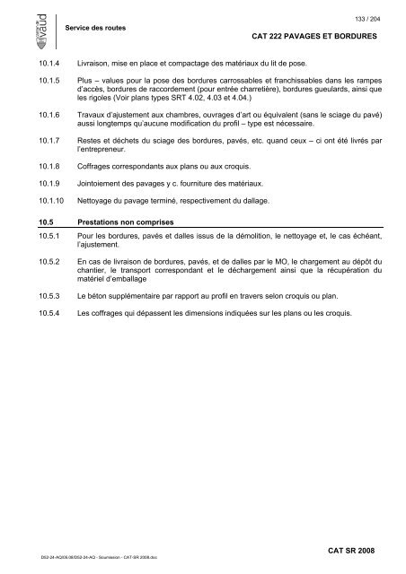 CAT-SR - Telechargement.vd.ch - Canton de Vaud