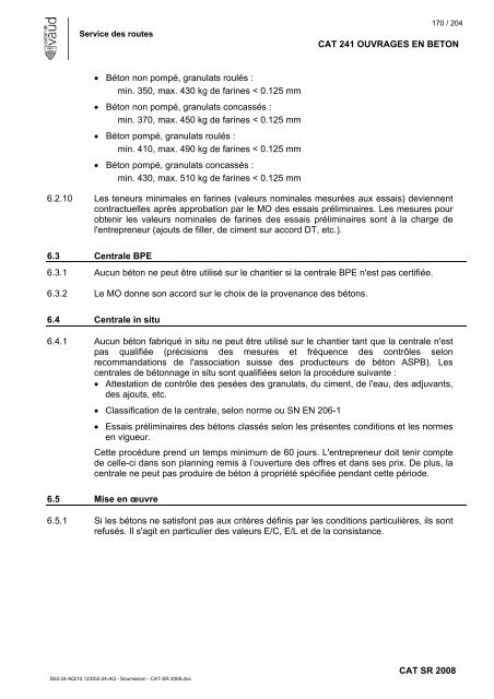 CAT-SR - Telechargement.vd.ch - Canton de Vaud