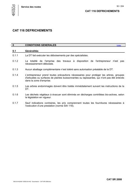 CAT-SR - Telechargement.vd.ch - Canton de Vaud