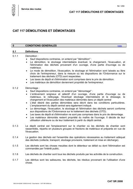 CAT-SR - Telechargement.vd.ch - Canton de Vaud