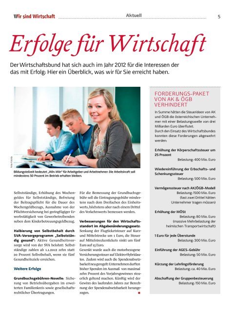 3. MÃ¤rz 2013 - Ãsterreichische Wirtschaftsbund