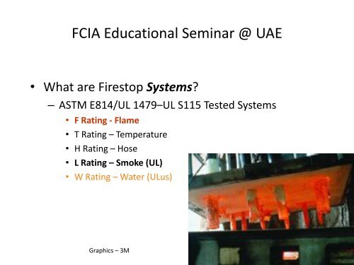 Inspection - FCIA - Firestop Contractors International Association