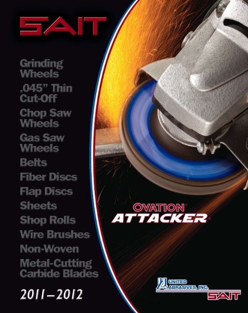 Bulk Disc United Abrasives- SAIT 52892 Fiber Disc 3A 4-1/2 x 7/8 60 Grit 100-Pack 