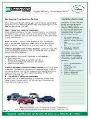 How to prep used cars for sale, 6 easy steps – Enterprise Car Sales