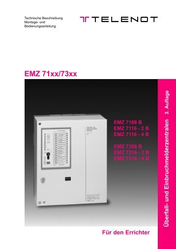EMZ 71xx/73xx - Telenot