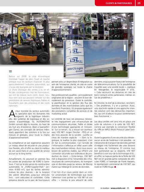 Die innovativen Logistikdienstleister // Les services logistiques ...