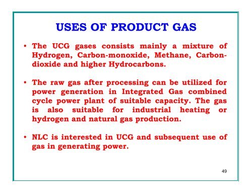 Neyveli Lignite Corporation: Problems and Needs - Office of Fossil ...