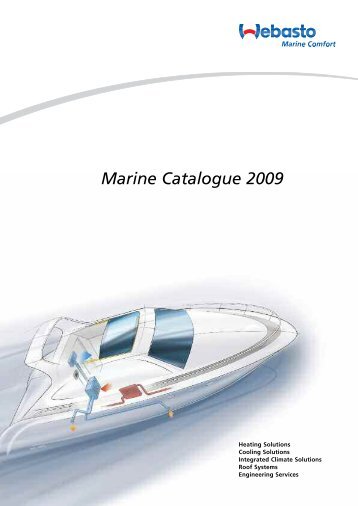 Marine Catalogue 2009 - Webasto Marine