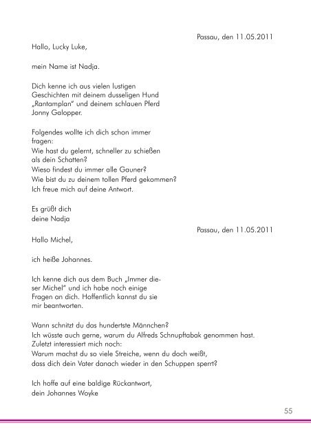 Jahresbericht 2010/11 - St. Nikola