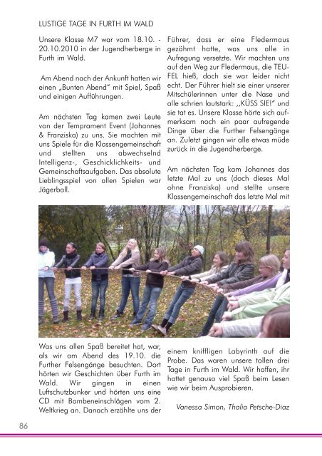 Jahresbericht 2010/11 - St. Nikola