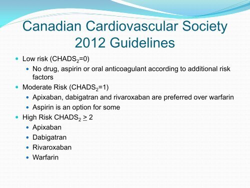 Atrial Fibrillation - The Stroke Network of Southeastern Ontario