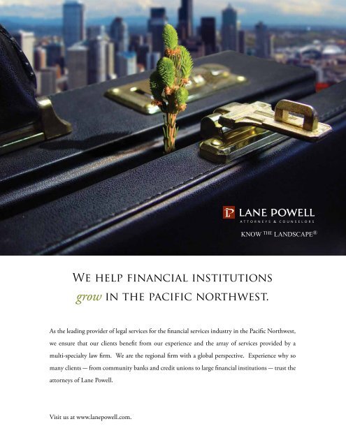 official publication of the washington bankers association - Media ...