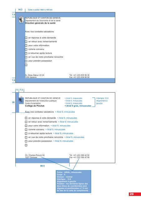 charte graphique etat ge.qxp - Etat de Genève