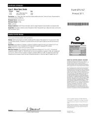 rLys-C, Mass Spec Grade Certificate of Analysis 9PIV167