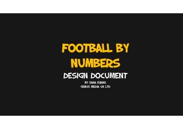 Football by numbers