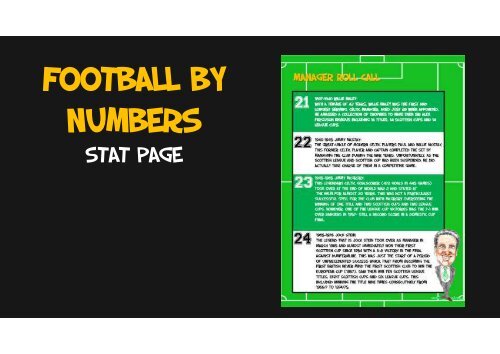 Football by numbers