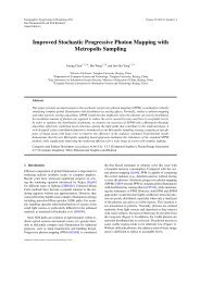 Improved Stochastic Progressive Photon Mapping with Metropolis ...