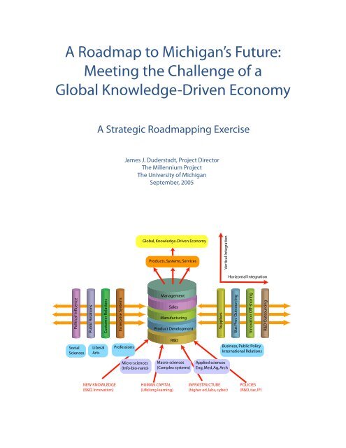 A Roadmap to Michigan's Future - Millennium Project - University of ...