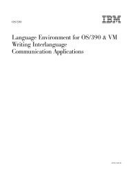 Language Environment for OS/390 & VM Writing Interlanguage ...